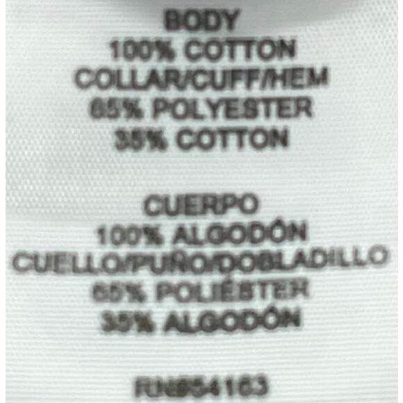 Tommy Hilfiger Top XL Light Pink Long Sleeves 100% Cotton Layered Look Preppy - Picture 4 of 6